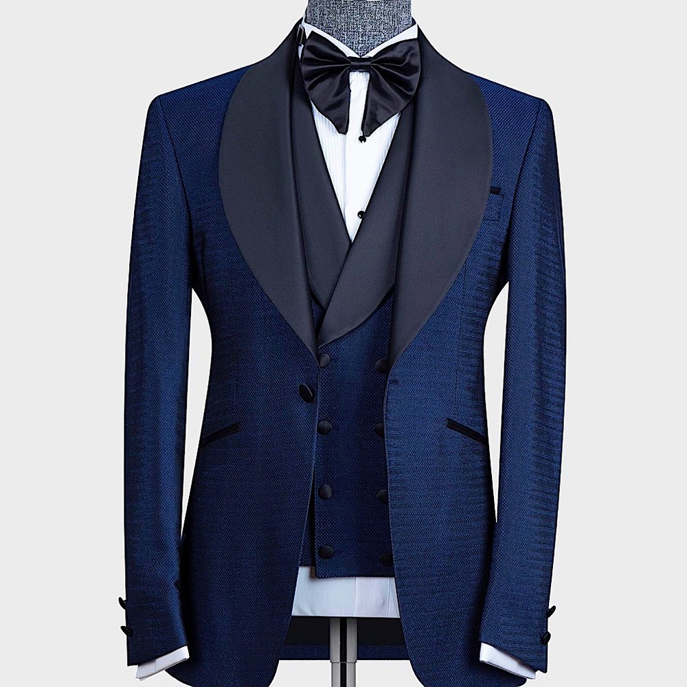 Navy Blue Tuxedo.New.